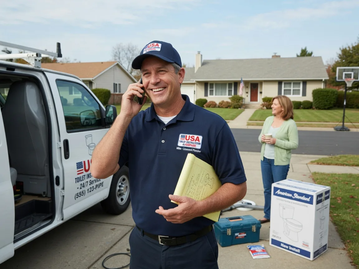 Toilet Installation Au Gres, MI FAQs